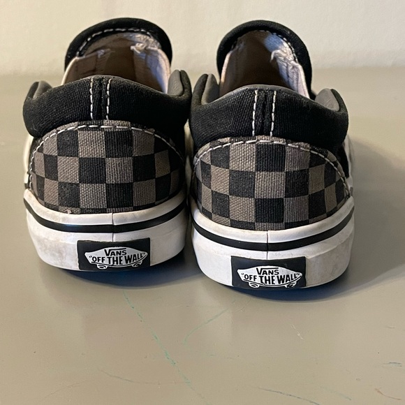 Vans Other - Toddler black/grey checkered vans